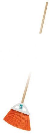 Klinte escoba plastica grande con palo tipo abanico